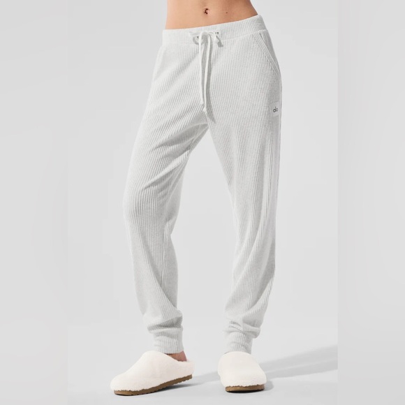 All Yoga Muse White Heather Hoodie and Sweatpants Lounge Set XS - Picture 5 of 17